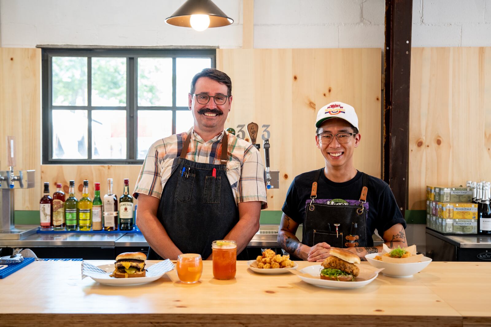 The Abby Singer team Mike Horn and Jeffrey Peterson. (Mia Yakel for The Atlanta Journal-Constitution)