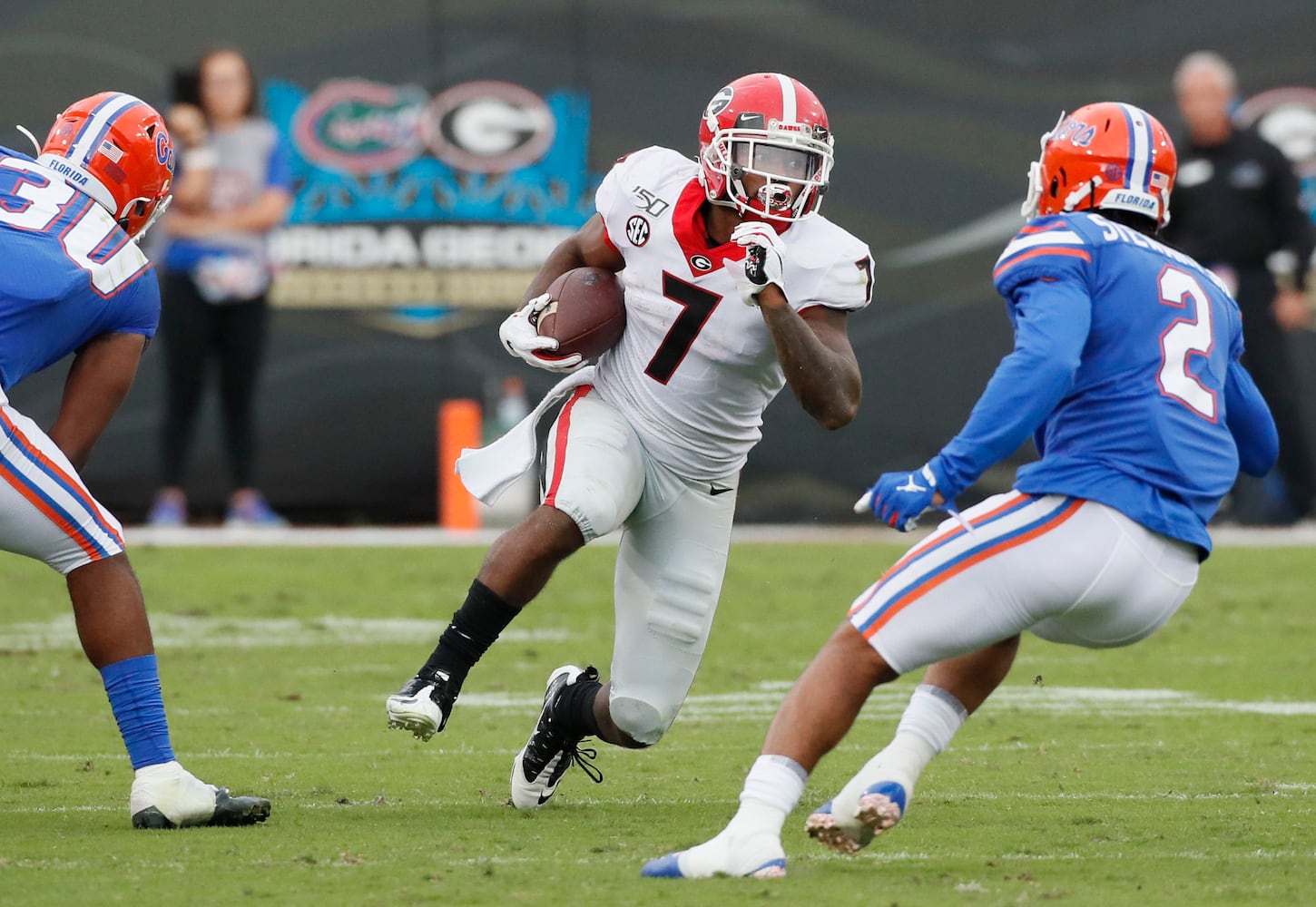 Photos: Bulldogs square off with Gators again