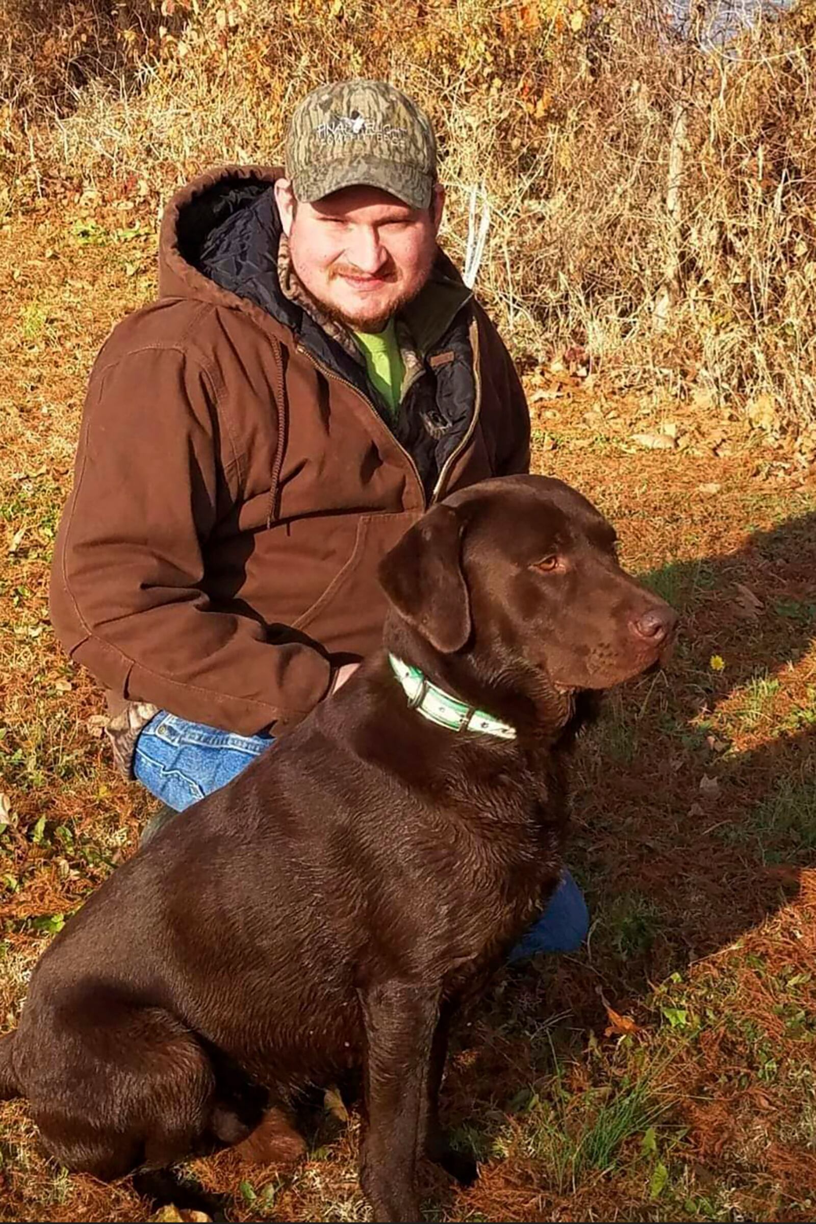 This undated photo shows Boone McCrary, of Greeneville, Tenn., who died after his boat capsized while he was trying to rescue a man trapped on his roof during Hurricane Helen. (Laura Harville via AP)