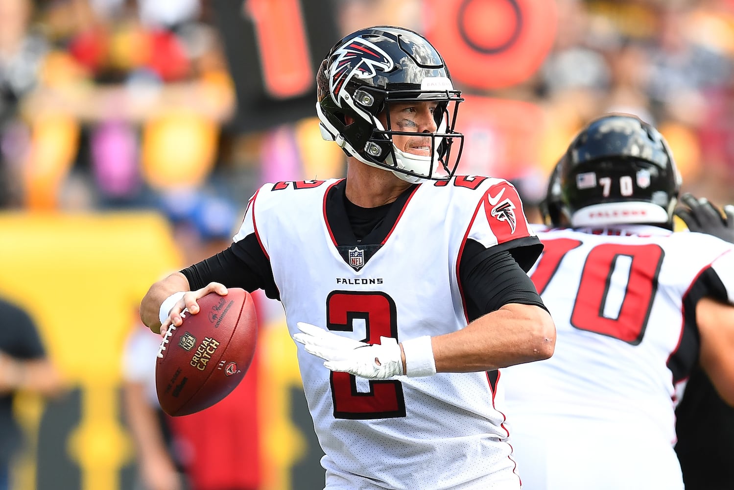 Photos: Falcons battle Steelers in key road game