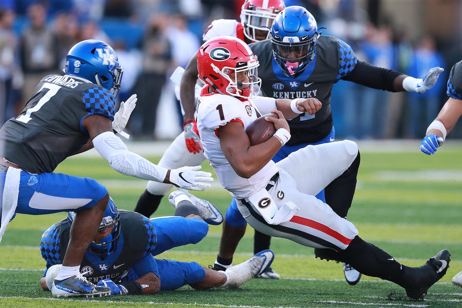 Photos: Bulldogs handle Kentucky, win SEC East title