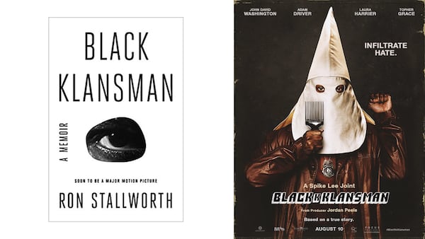 "Black Klansman," Ron Stallworth's memoir about infiltrating the Ku Klux Klan, has been adapted into a film by Spike Lee called "BlackkKlansman."