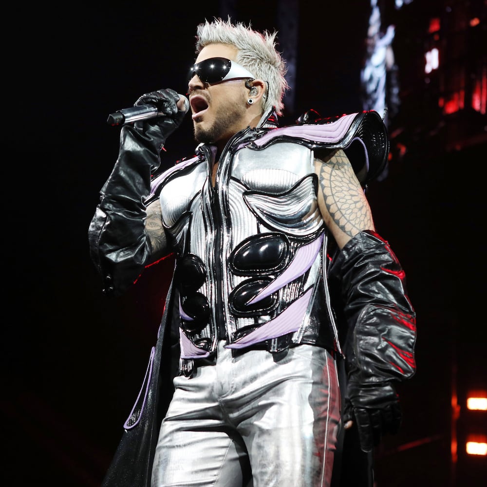 Queen + Adam Lambert rocked sold out State Farm Arena on Monday, October 23, 2023.
Robb Cohen for the Atlanta Journal-Constitution