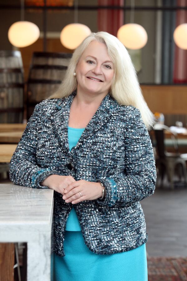 Fairburn resident Karen Bremer, 62, looks forward to seeing her new granddaughter, and as president and CEO of the Georgia Restaurant Association, is "very optimistic about the future. She adds, "there is such a pent-up demand for Americans to break bread with families and friends.”