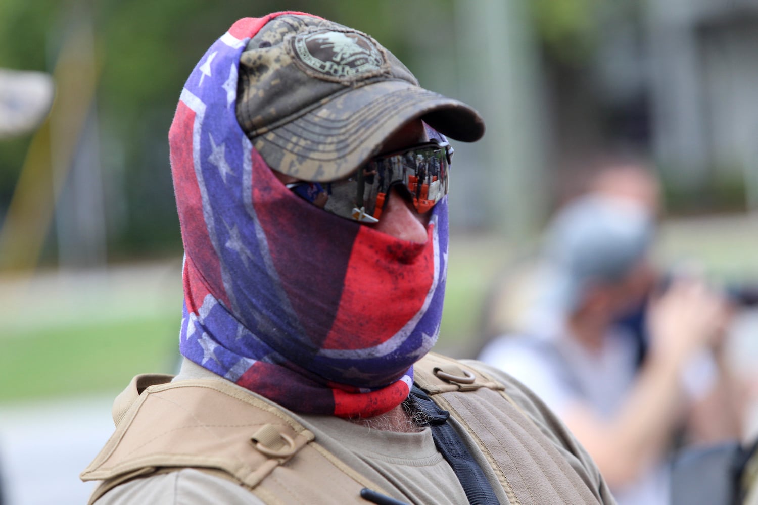 Stone mountain protest