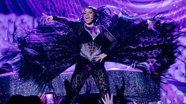 LOS ANGELES, CALIFORNIA - FEBRUARY 10: Cardi B performs onstage at the 61st annual GRAMMY Awards at Staples Center on February 10, 2019 in Los Angeles, California. (Photo by Emma McIntyre/Getty Images for The Recording Academy)