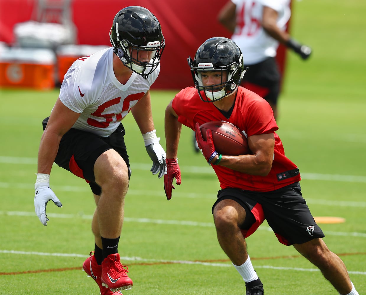 Photos: Falcons rookies suit up for mini-camp