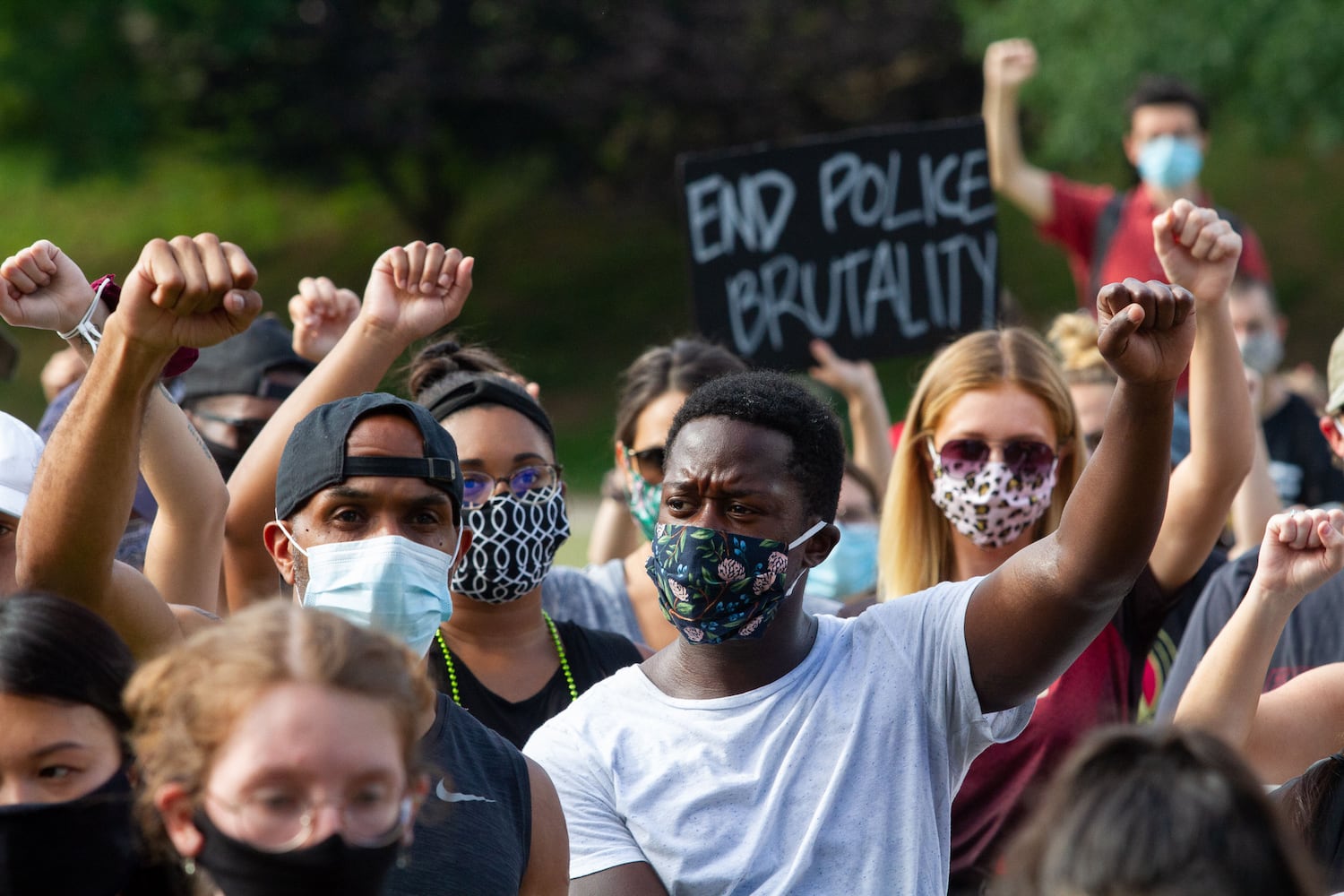 PHOTOS: Protesters gather across metro Atlanta