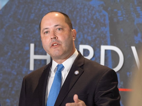 Attorney General Chris Carr, along with Gov. Brian Kemp and the state Legislature, created a statewide human trafficking prosecution unit in 2019.