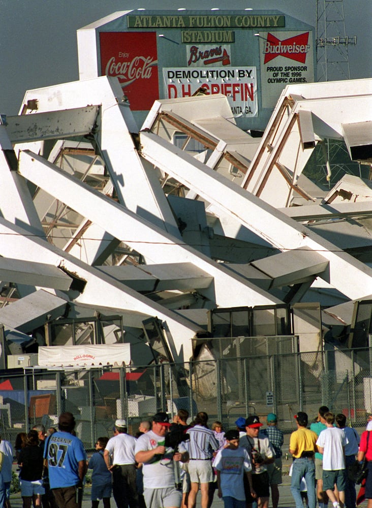 The final days (and destruction) of Atlanta-Fulton County Stadium