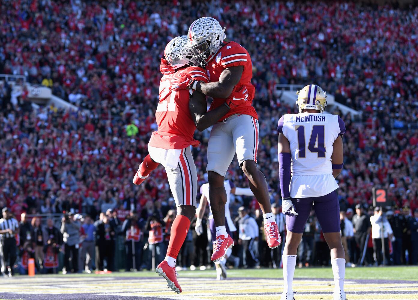 Photos: Ohio State holds off Washington to win 2019 Rose Bowl