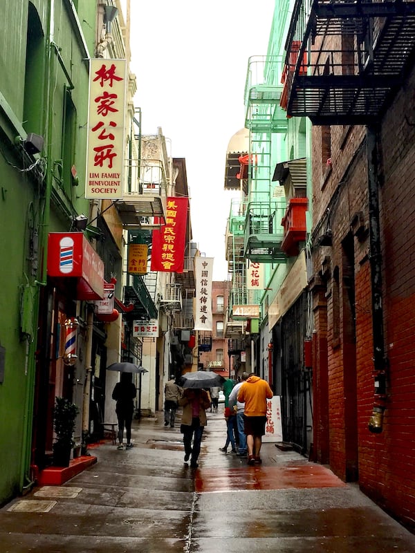 The Fortune Cookie Factory is in San Francisco's Chinatown. (Suzanne Van Atten for The Atlanta Journal-Constitution)