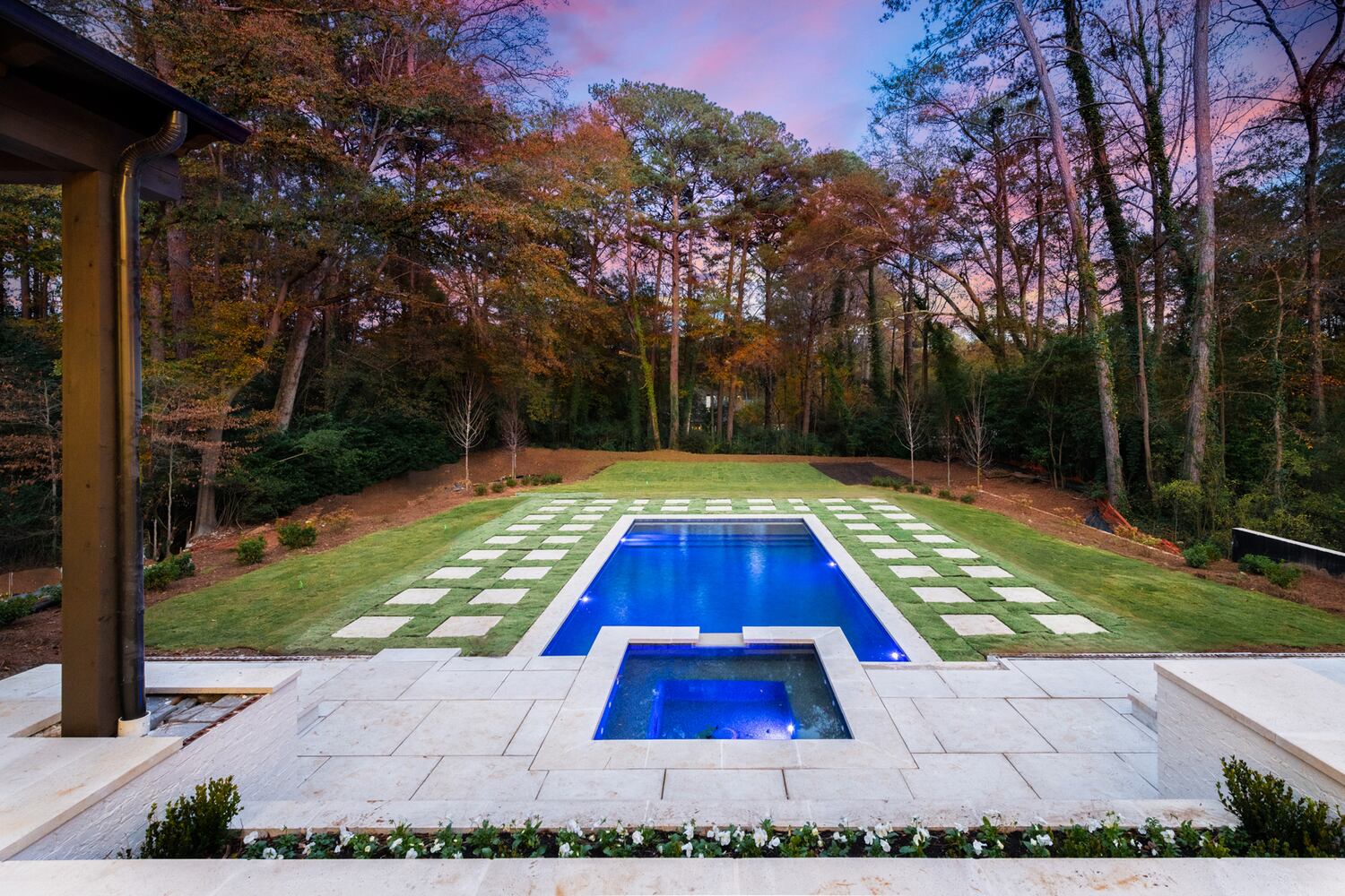 Spectacular new construction sits on 1.5 acres in heart of Buckhead