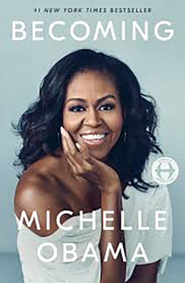 Former first lady Michelle Obama wrote "Becoming" in 2018.