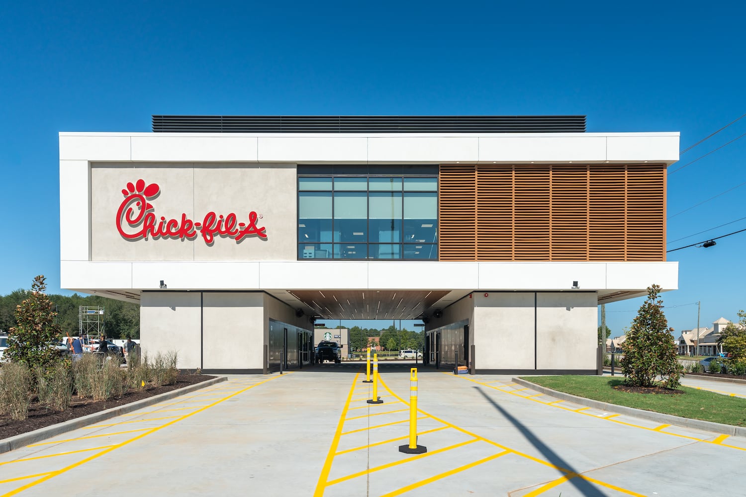 Chick-fil-A opens first-ever elevated drive-thru restaurant near Atlanta