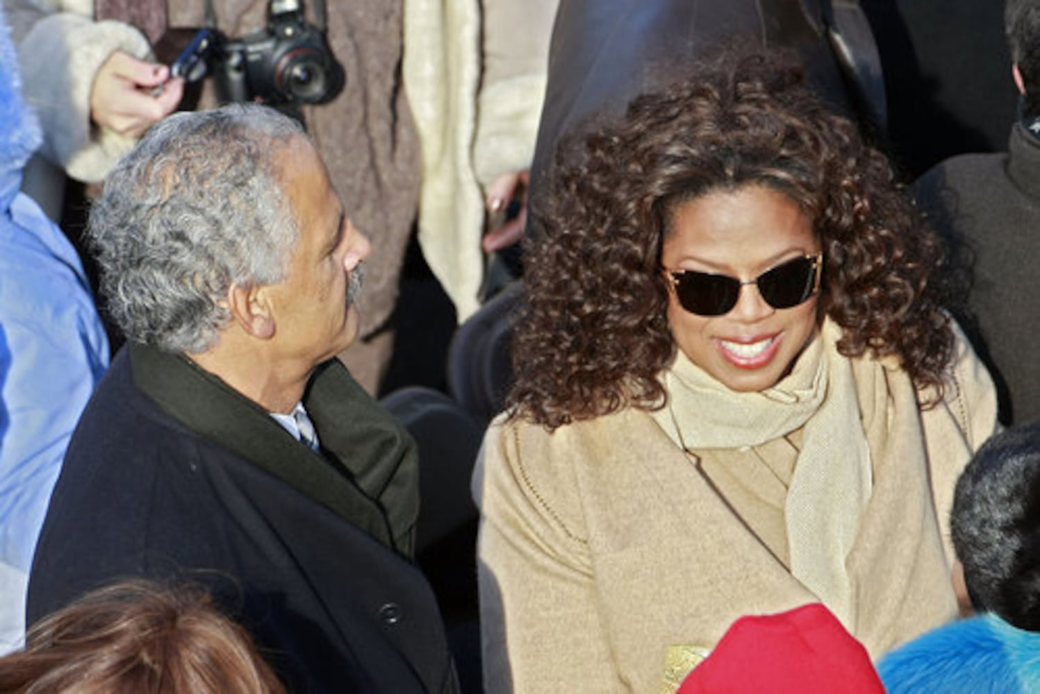 Celebrities at Obama's inauguration