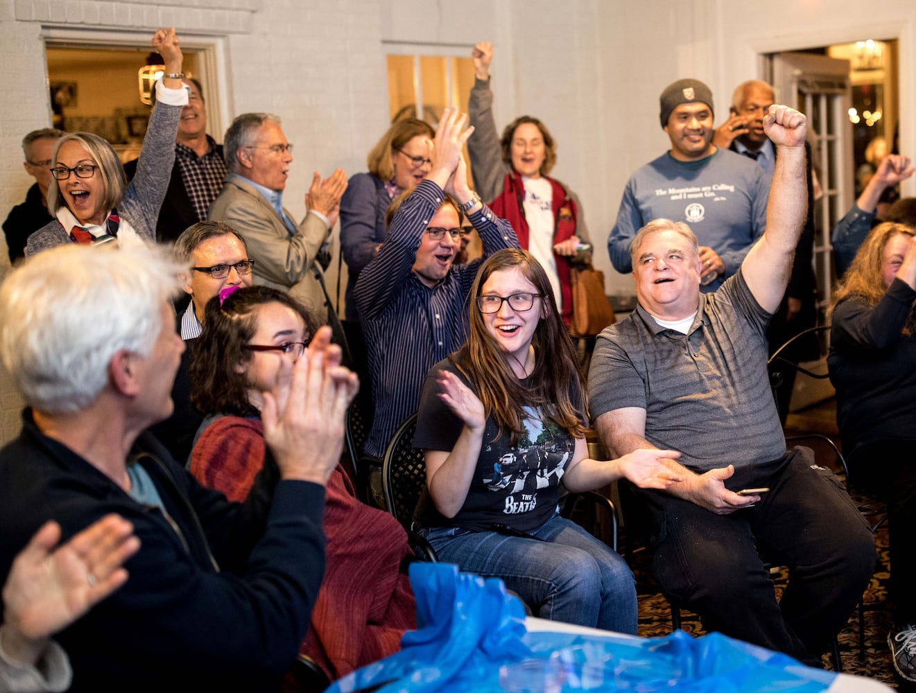 PHOTOS: A long election night in Georgia