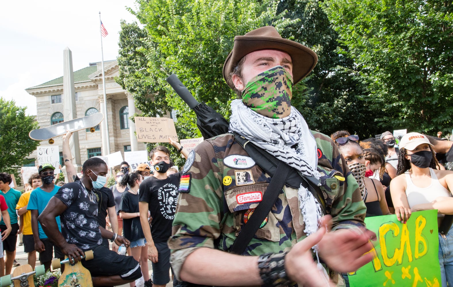 PHOTOS: Protesters gather across metro Atlanta