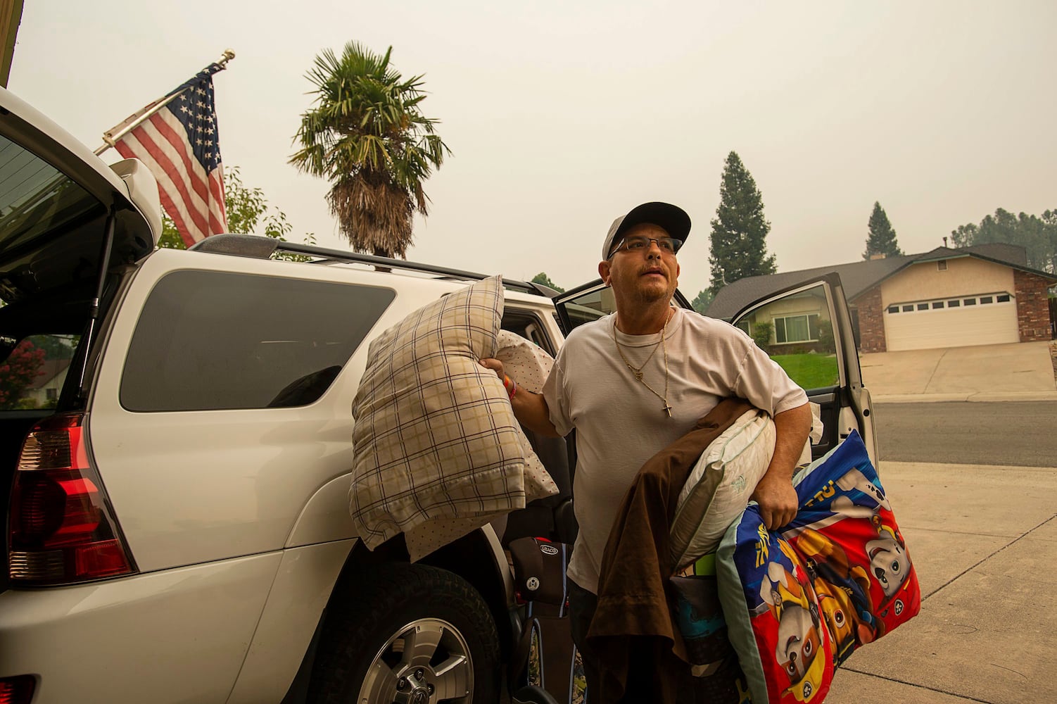 Carr Fire burns in Northern California