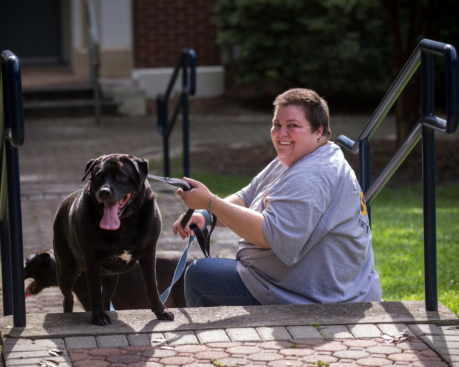 Kati Manley says didn’t know she could jump on the website of East Georgia Regional Medical Center—the hospital her doctor picked—to check prices for her procedure. Manley, who works two jobs to make ends meet, said, “I’m willing to go to Augusta to get this done if I can get it done at a third of the cost.” (Stephen B. Morton / For The Atlanta Journal-Constitution)