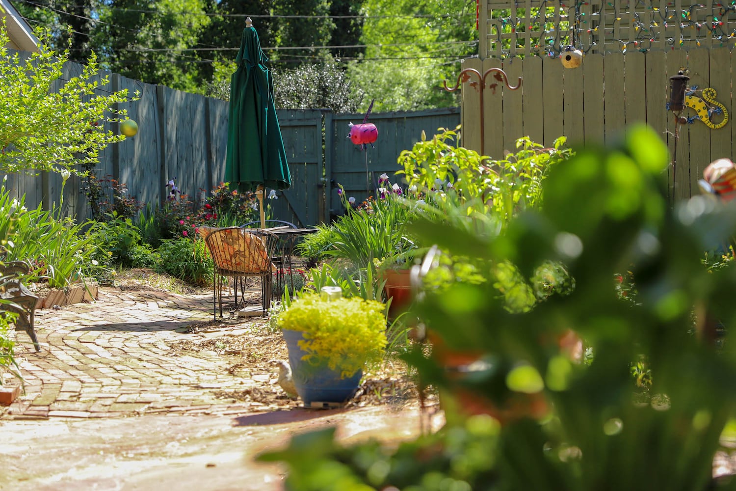 Photos: Cobb County home features whimsical garden as its backdrop