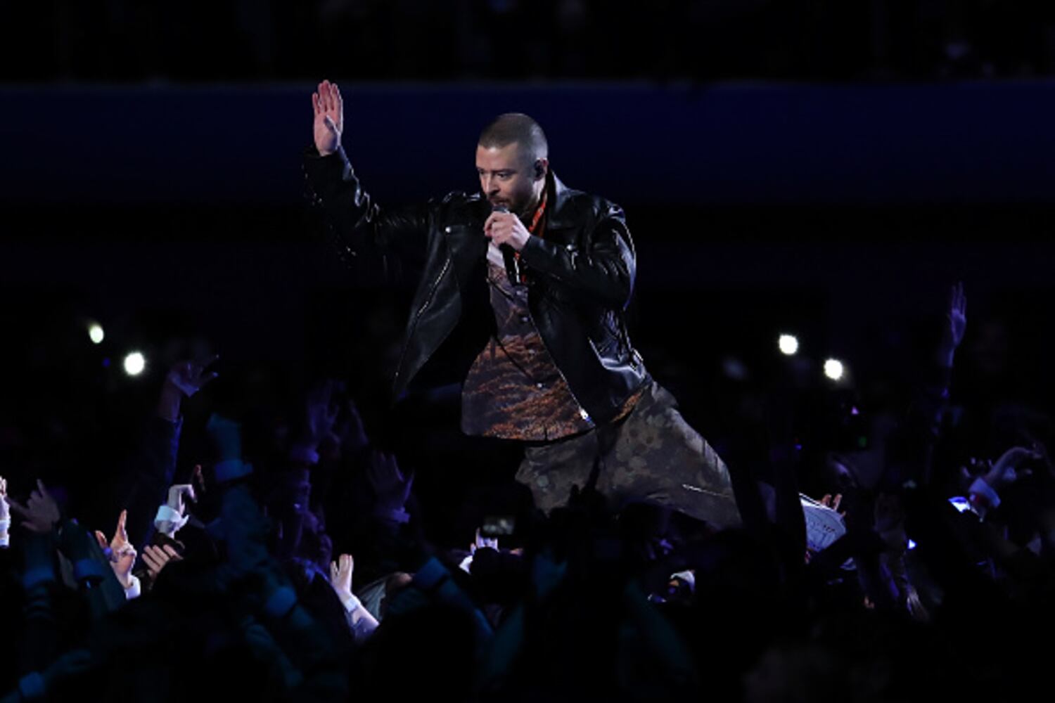 Photos: Justin Timberlake performs at Super Bowl 2018 Halftime