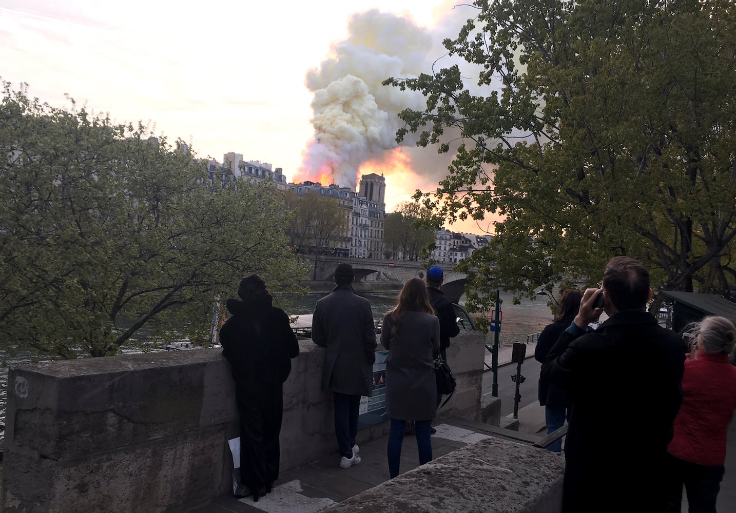 Photos: Paris’ Notre Dame Cathedral on fire