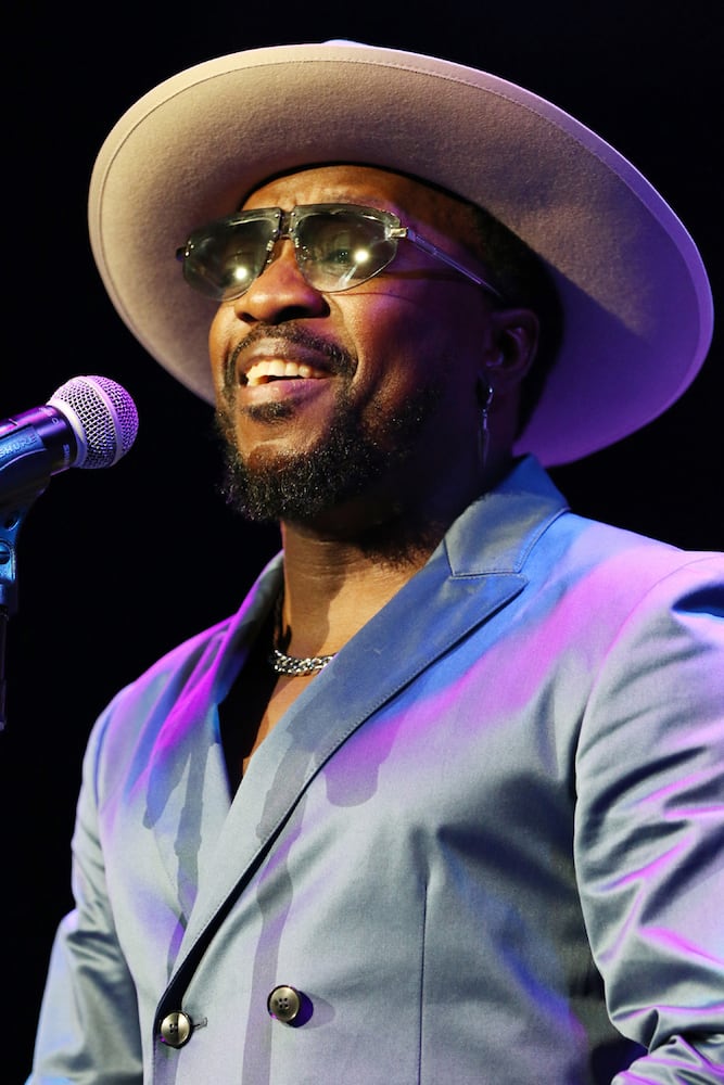 Maxwell brought his "The Night Tour," featuring Joe and Anthony Hamilton to sold-out State Farm Arena on Saturday, March 19, 2022.  