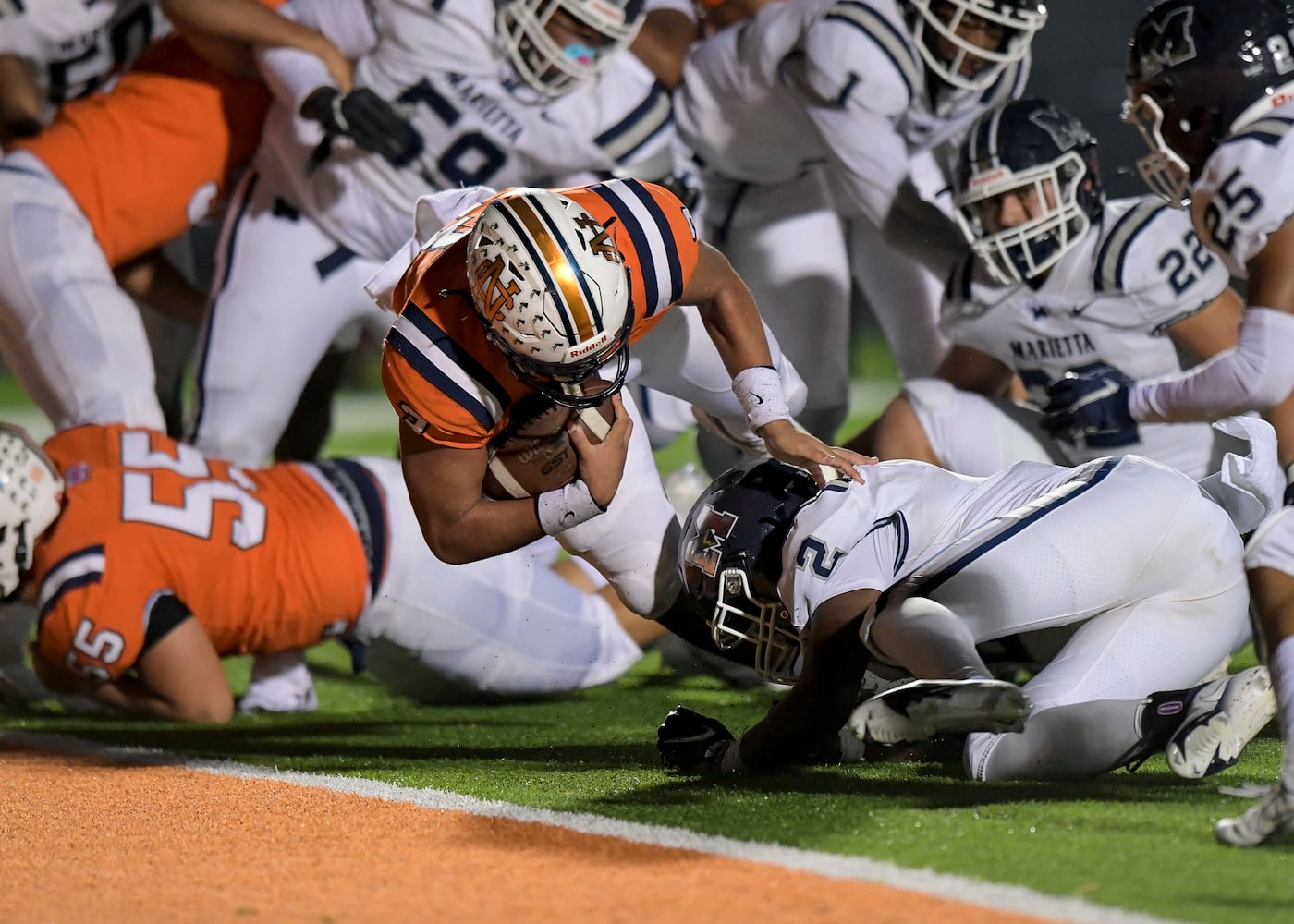 Marietta at North Cobb football