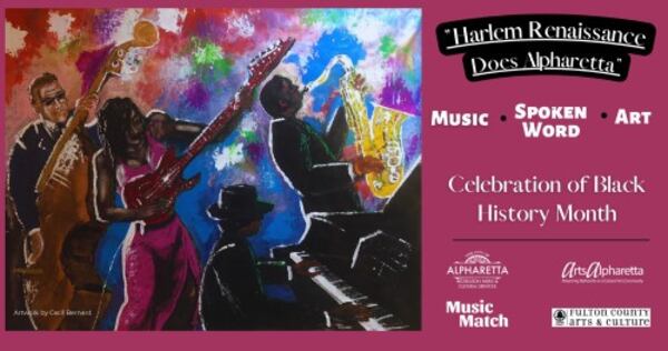 Celebrate the historic Harlem Renaissance with a sculpture unveiling, concert and more at the Alpharetta Arts Center this Saturday.