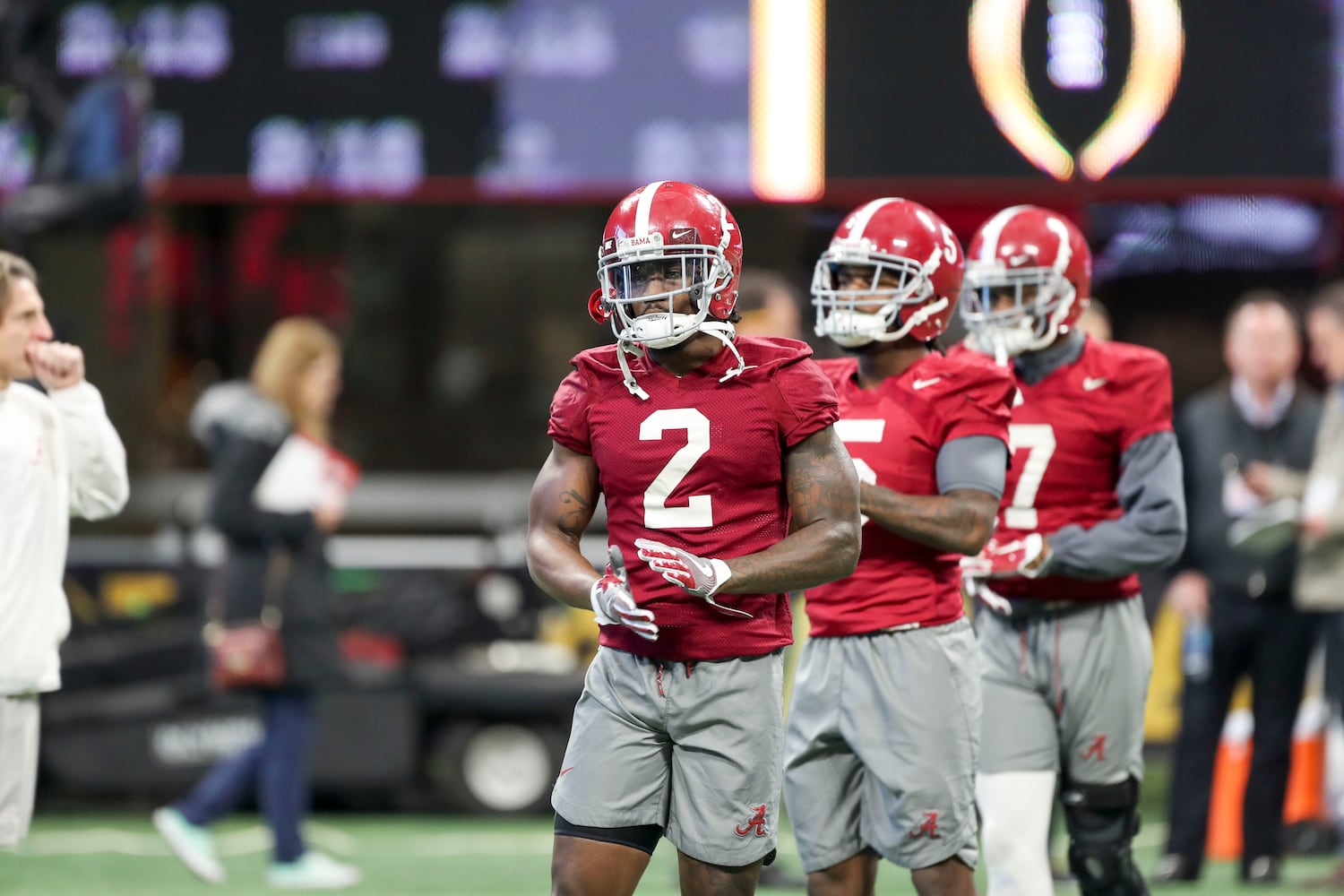 Photos: The scene as Georgia, Alabama prepare for national title game