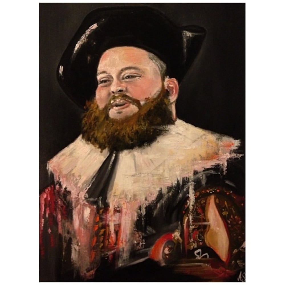 "Bronson III," a portrait of Action Bronson