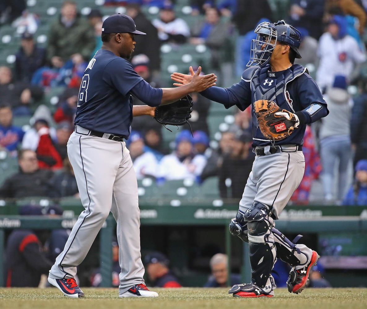 Photos: Braves shut out the Cubs