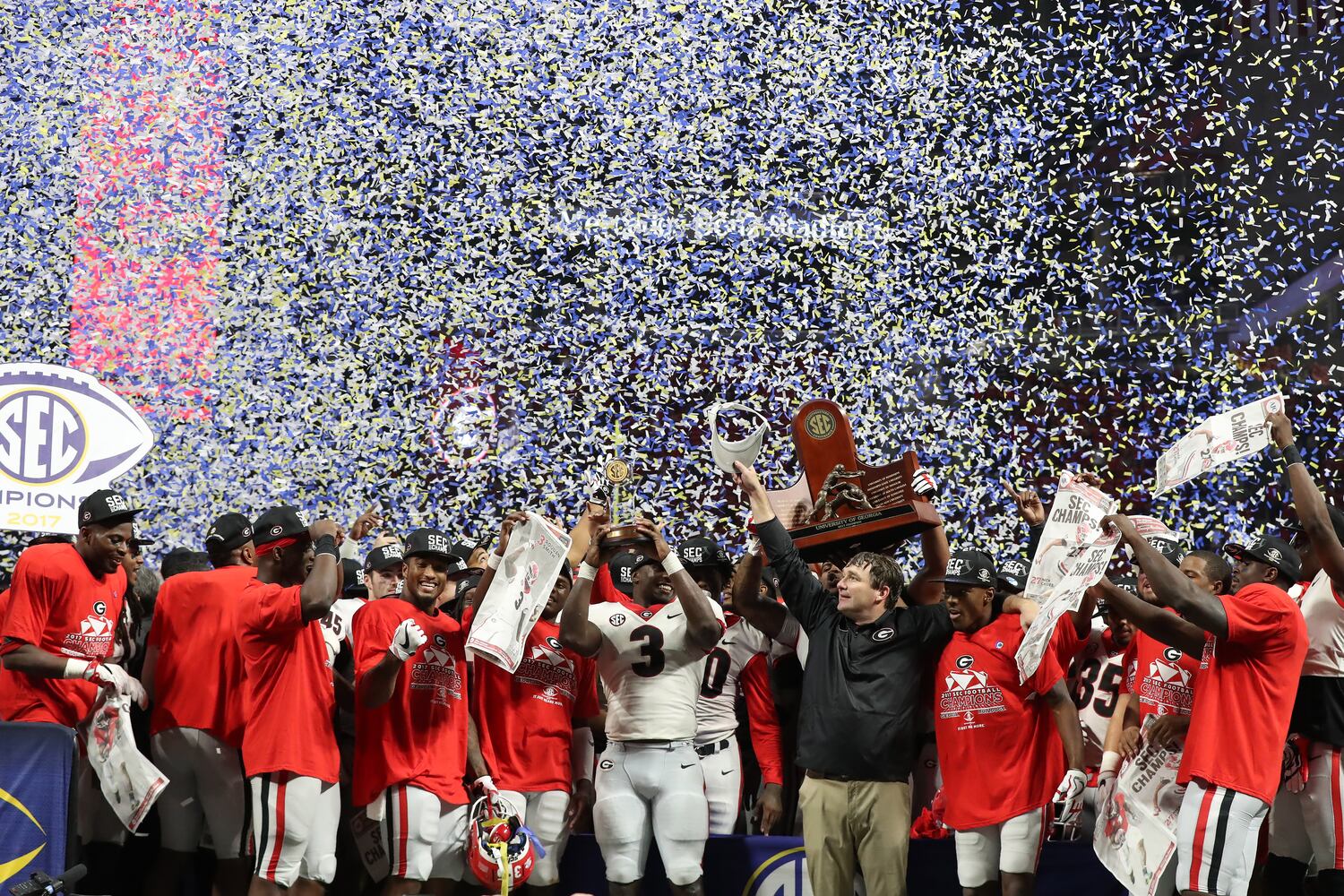 Photos: Bulldogs celebrate SEC title