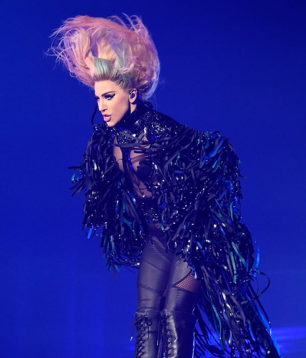  Lady Gaga brought spectacle and intimacy to Philips Arena in November. Photo: Kevin Mazur/Getty Images for Live Nation