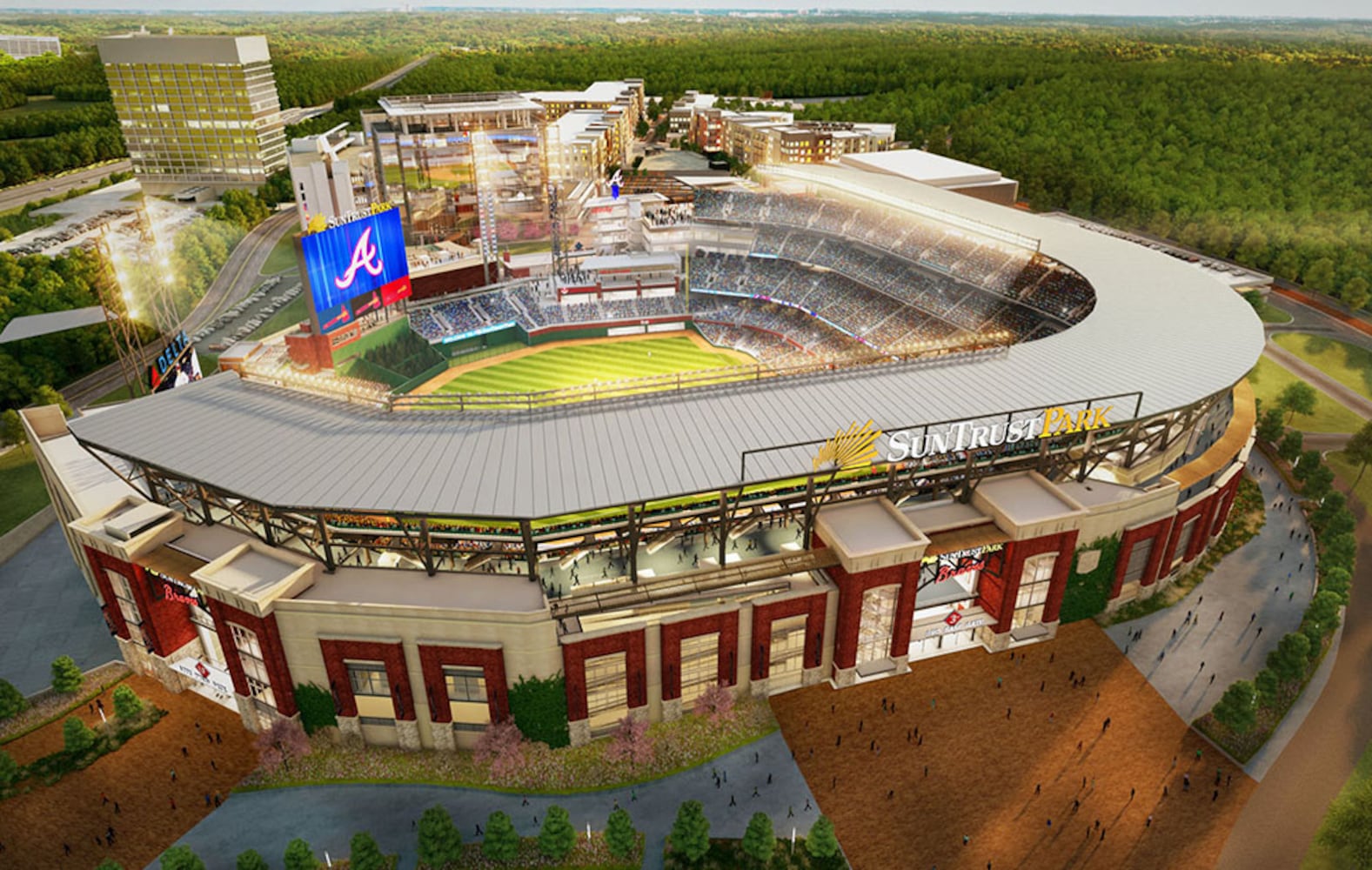 Braves' SunTrust Park