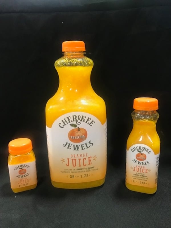 Cherokee Jewels Satsuma Juice from Florida Georgia Citrus