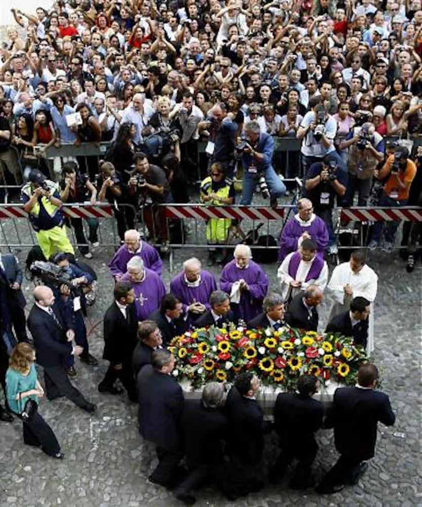 Luciano Pavarotti funeral