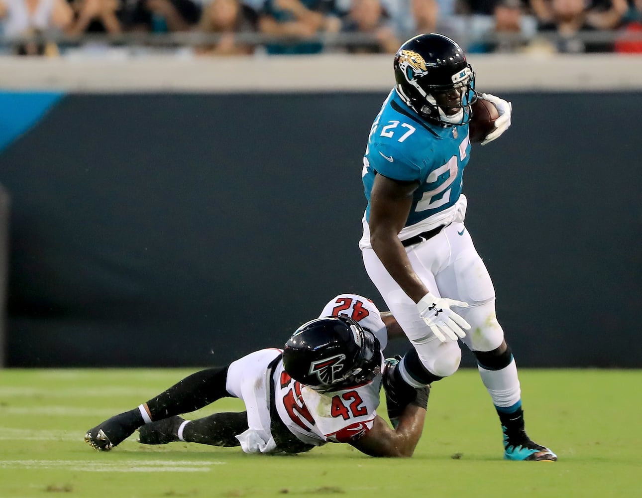 Photos: Falcons 0-3 in exhibitions after loss to Jaguars