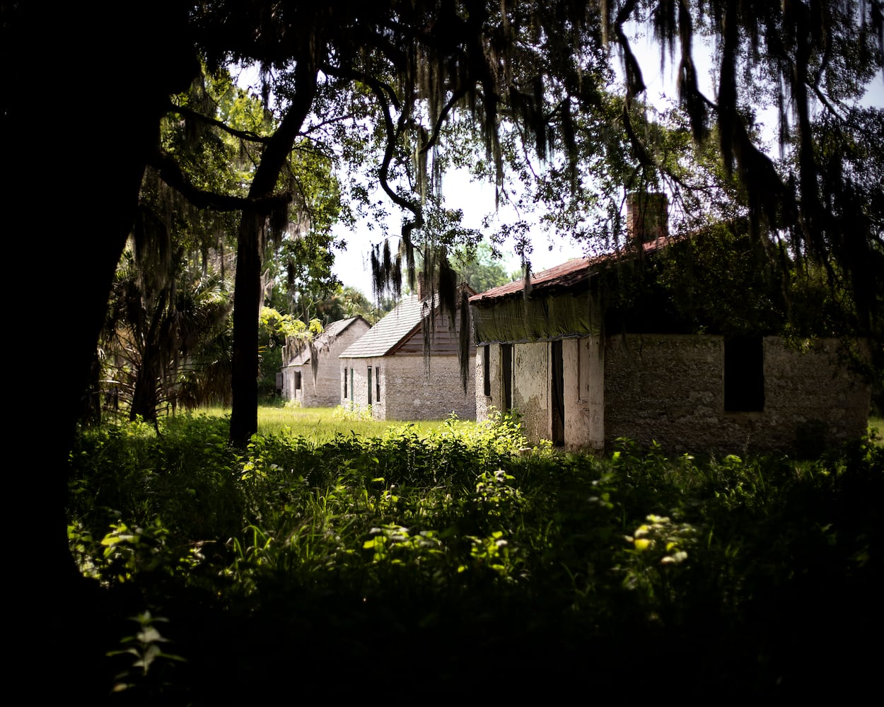 Former slave cabins: Ossabaw Island