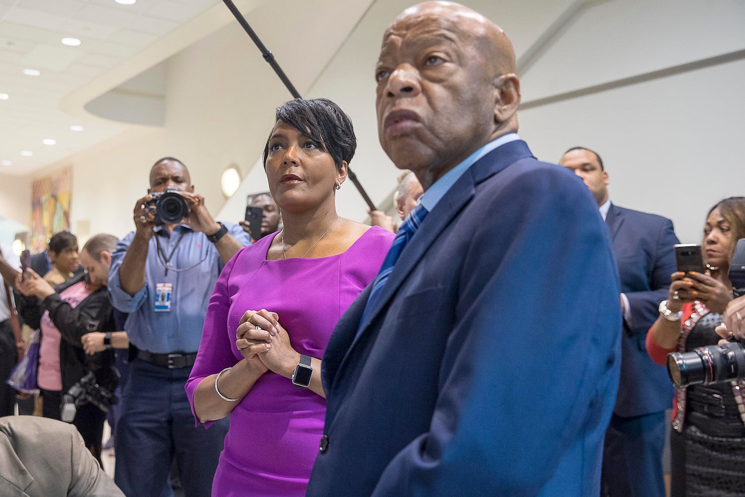 Photos: The “John Lewis-Good Trouble” wall