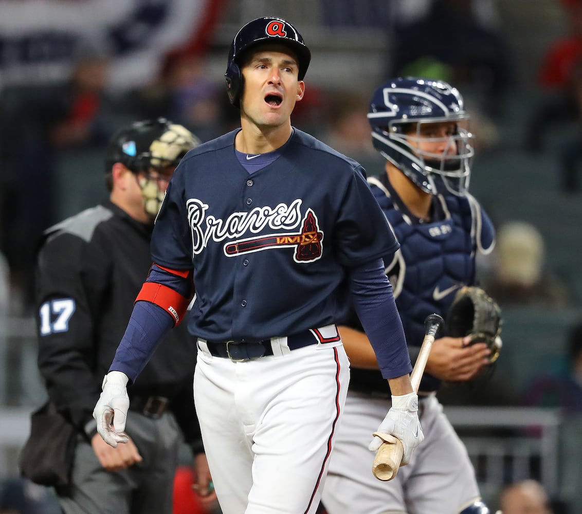 Photos: Braves host Yankees in exhibition at SunTrust