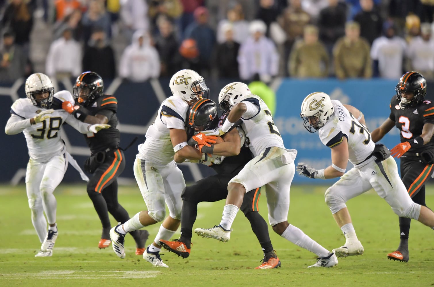 Photos: Georgia Tech earns win over Miami, Mark Richt