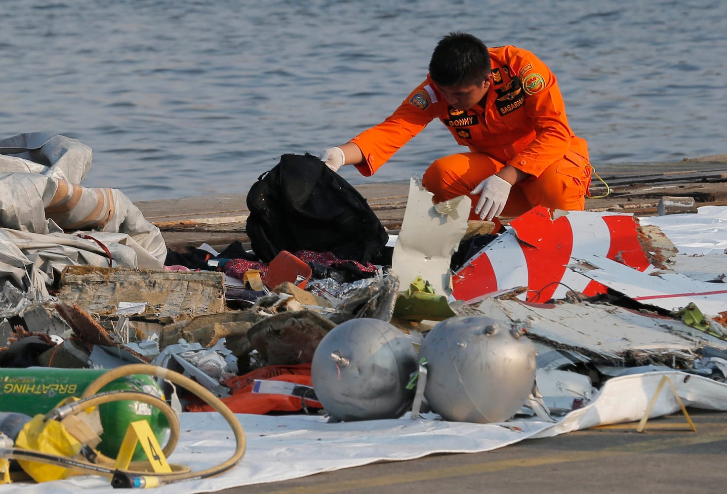 Photos: Lion Air jet with 189 aboard crashes in sea off Indonesia