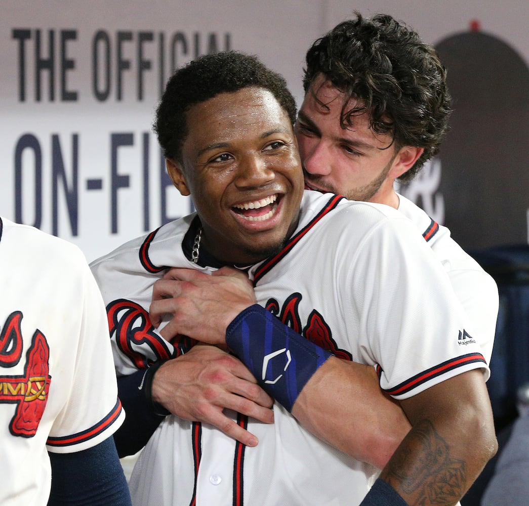 Photos: Two more home runs for Ronald Acuna