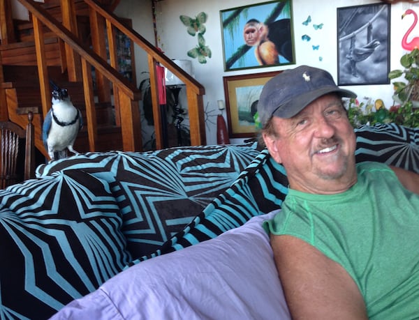 Ron Hudspeth in his home in Costa Rica, where he retired after leaving Atlanta. Lisa Rhinehart 2015