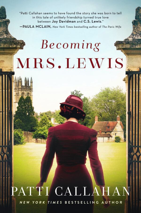 “Becoming Mrs. Lewis” by Patti Callahan. CONTRIBUTED BY HARPERCOLLINS