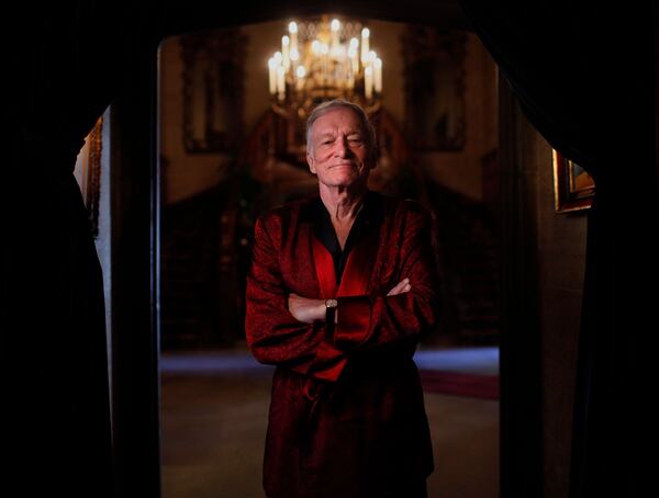 Hugh Hefner in 2010.