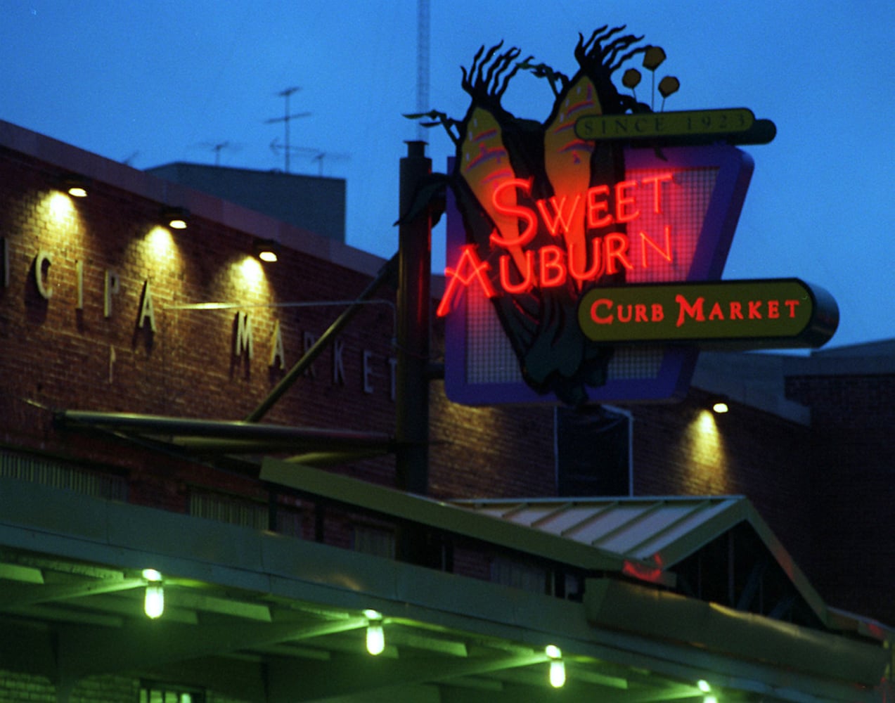 Atlanta's history in neon: Sweet Auburn Curb Market