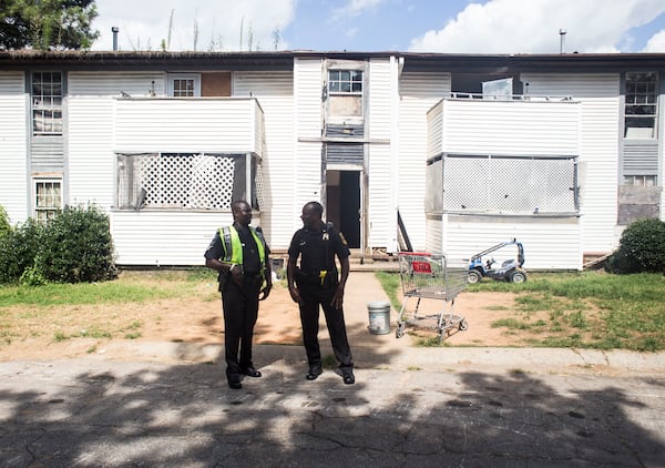 The first phase of demolition in 2017 addressed 28 of the approximately 108 vacated units at the complex. (Photo: Chad Rhym)